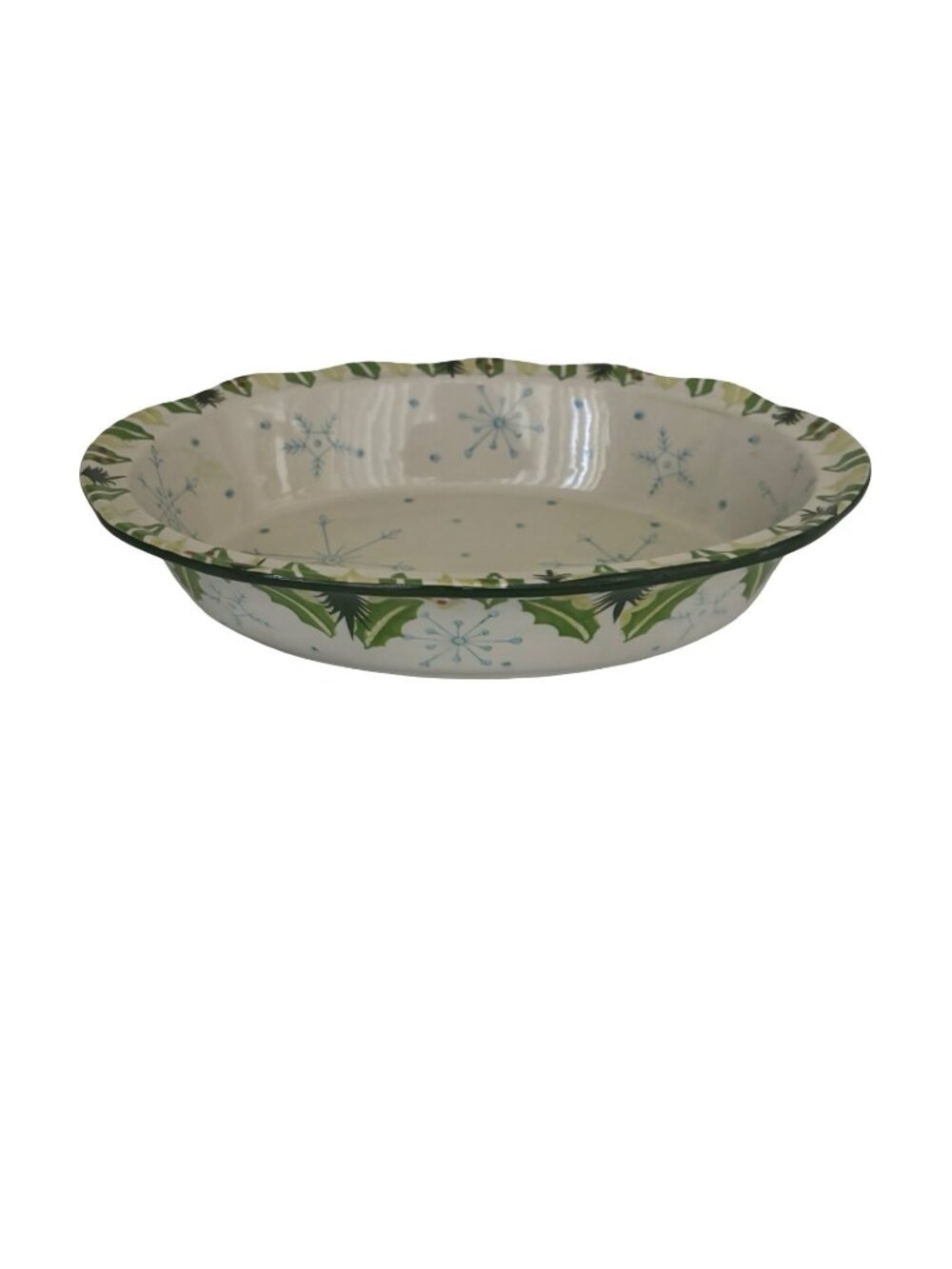 Temp-tations Hometown Christmas 2 Qt Casserole Dish